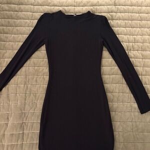 Fashion Nova Black Long sleeve Mini Dress